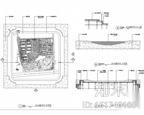 [南京]某健康住宅售楼处装修图cad施工图下载【ID:161740188】