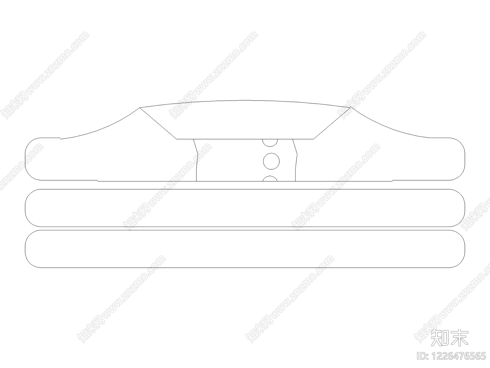 沙发cad施工图下载【ID:1226476565】