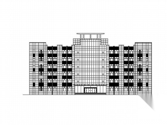 某矿业办公楼、食堂装饰幕墙工程建筑施工图施工图下载【ID:167932142】