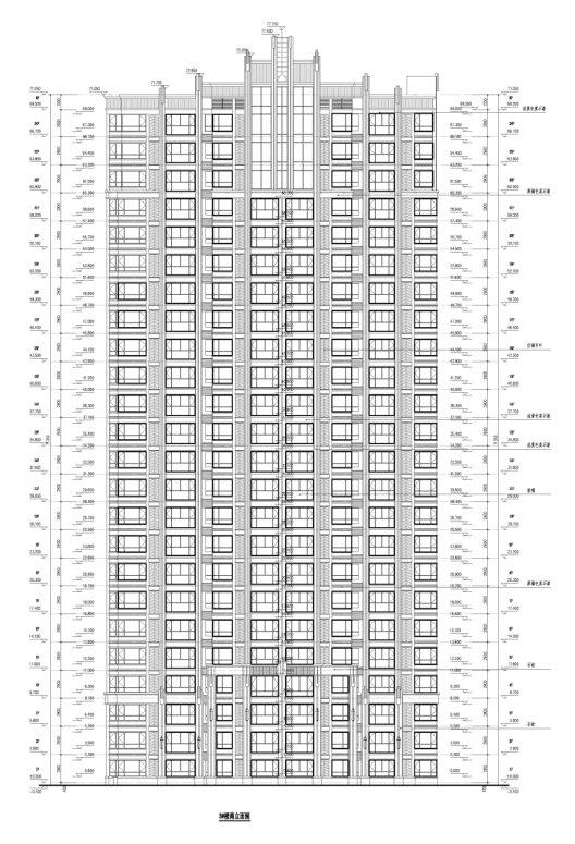 [北京]高层新古典主义塔式住宅及英式别墅（300多页PD...cad施工图下载【ID:165140186】