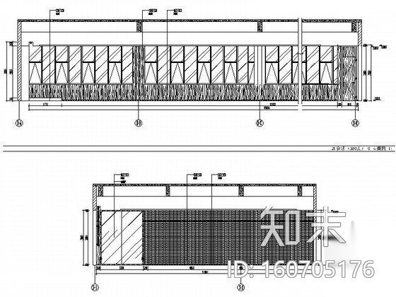 [江苏]全国连锁时尚现代家庭超市室内装修施工图（含效果...cad施工图下载【ID:160705176】