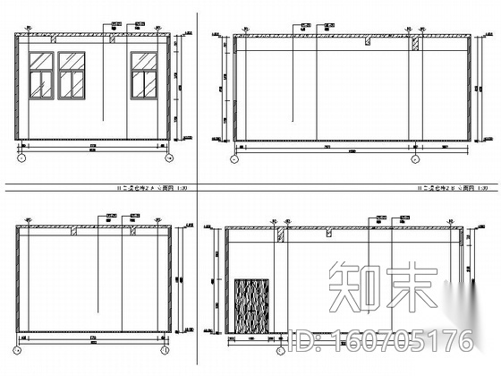 [江苏]全国连锁时尚现代家庭超市室内装修施工图（含效果...cad施工图下载【ID:160705176】