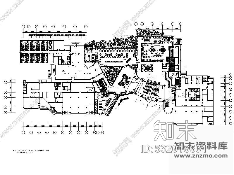 施工图常州某大酒店装修图含实景cad施工图下载【ID:532018601】