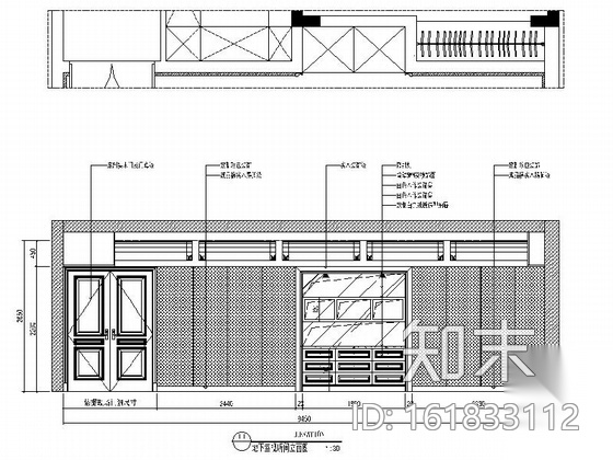 [南京]奢华欧式风格2层别墅CAD室内施工图cad施工图下载【ID:161833112】