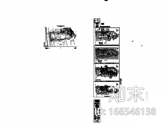 [铜仁]某住宅小区景观设计施工图cad施工图下载【ID:166546138】