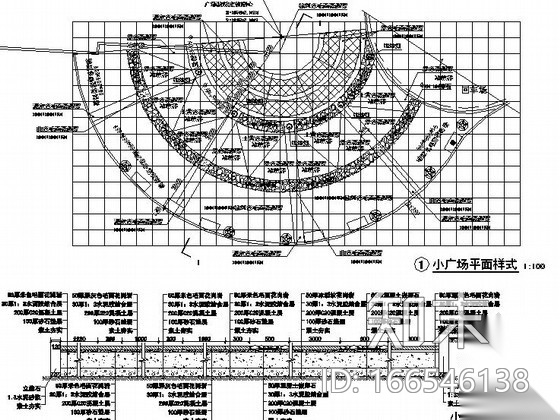 [铜仁]某住宅小区景观设计施工图cad施工图下载【ID:166546138】