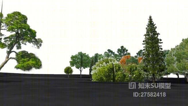 树SU模型下载【ID:119288647】