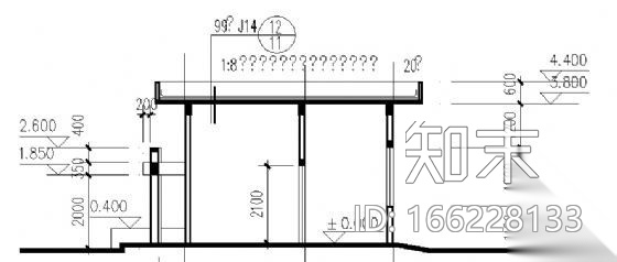 某A型门卫室建筑方案图施工图下载【ID:166228133】