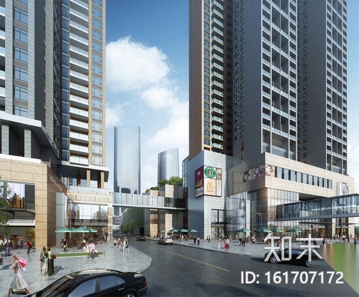 [广东]中心项目商业综合体室内精装设计施工图cad施工图下载【ID:161707172】