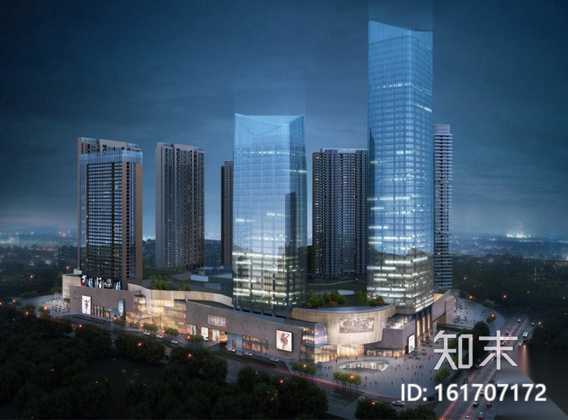 [广东]中心项目商业综合体室内精装设计施工图cad施工图下载【ID:161707172】