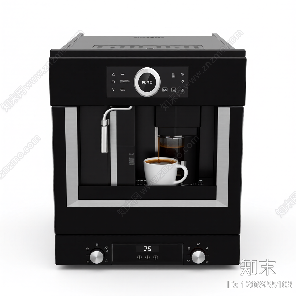 嵌入式咖啡机3D模型下载【ID:1206955103】