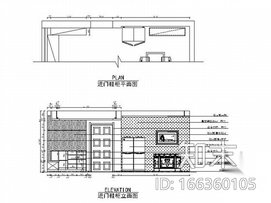 家装各类柜子立面成套CAD图块下载施工图下载【ID:166360105】