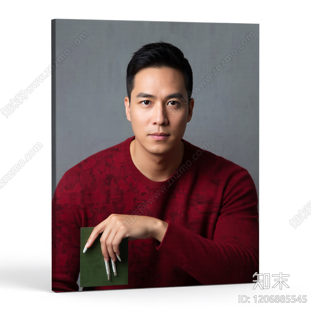 抽象人物装饰画3D模型下载【ID:1206885545】