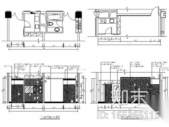 省级现代综合性医院新建干部病房楼装修施工图cad施工图下载【ID:165365115】