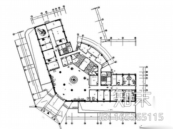 省级现代综合性医院新建干部病房楼装修施工图cad施工图下载【ID:165365115】