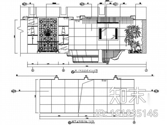 现代商务娱乐会所洗浴室内装修施工图（含效果）cad施工图下载【ID:161835146】