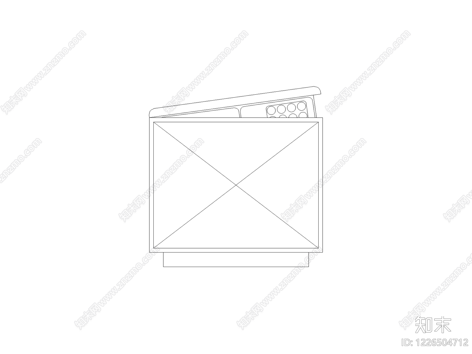 柜子cad施工图下载【ID:1226504712】