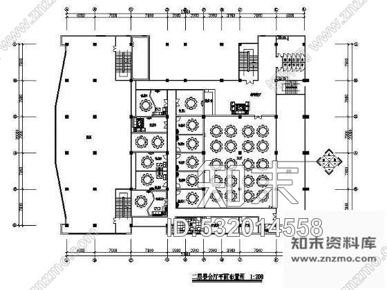 施工图某宾馆晏会厅及餐厅包房施工图下载【ID:532014558】