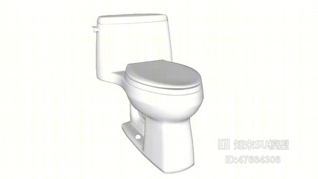 马桶SU模型下载【ID:47664306】