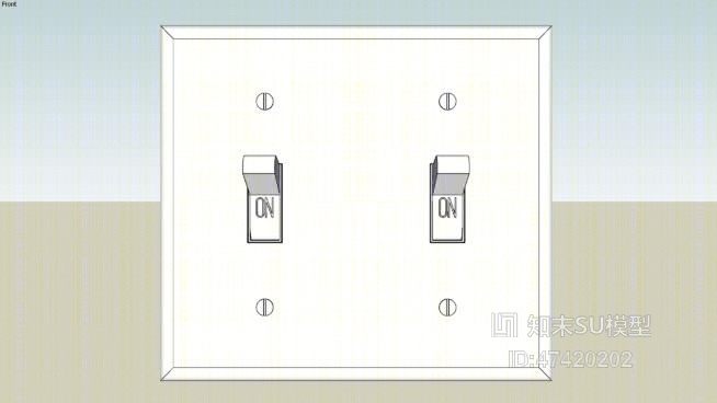 开关SU模型下载【ID:217959597】