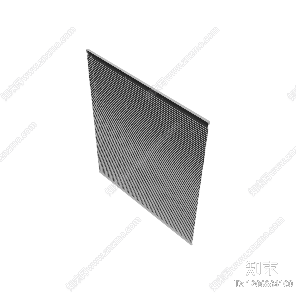 百叶窗组件3D模型下载【ID:1206884100】