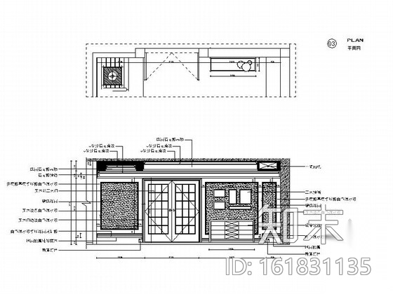 [上海]欧式尊享四层别墅施工图cad施工图下载【ID:161831135】