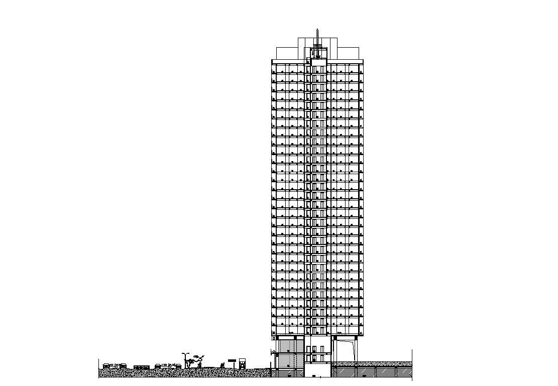 [广东]欧陆风格居住区建筑施工图设计 （CAD）施工图下载【ID:149578117】