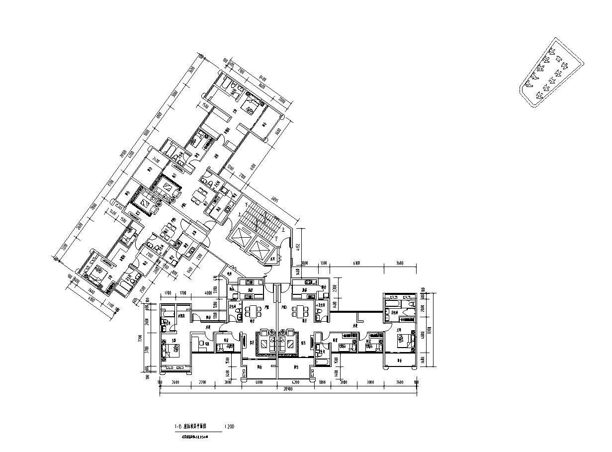 [广东]欧陆风格居住区建筑施工图设计 （CAD）施工图下载【ID:149578117】