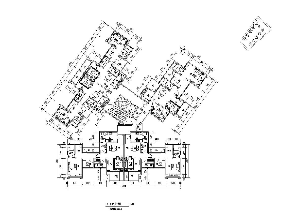 [广东]欧陆风格居住区建筑施工图设计 （CAD）施工图下载【ID:149578117】