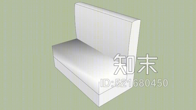 餐厅摊位SU模型下载【ID:521680450】