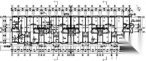 四川省御营山景6#楼建筑结构施工图cad施工图下载【ID:150004110】