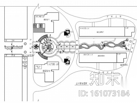 [福建]欧式风格居住区环境景观设计施工图cad施工图下载【ID:161073184】