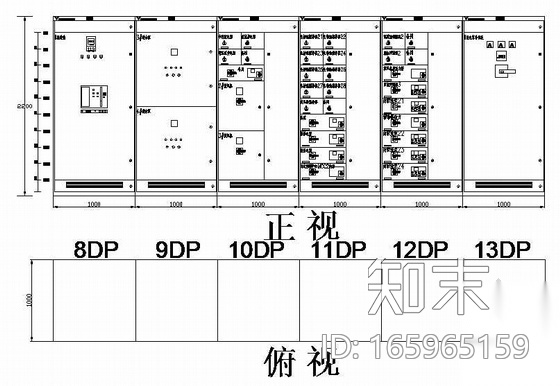 某污水厂全套电气原理图cad施工图下载【ID:165965159】