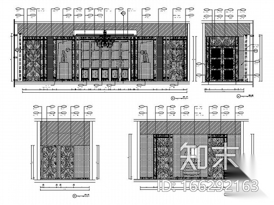[上海]新地标国际5A甲级写字楼室内设计施工图（含方案）cad施工图下载【ID:166292163】