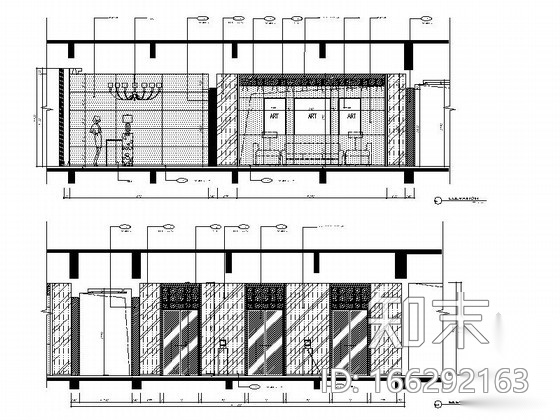 [上海]新地标国际5A甲级写字楼室内设计施工图（含方案）cad施工图下载【ID:166292163】