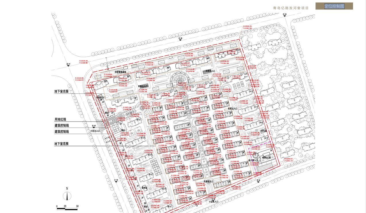 [山东]青岛亿路发河套方案文本设计（43页）cad施工图下载【ID:167945135】