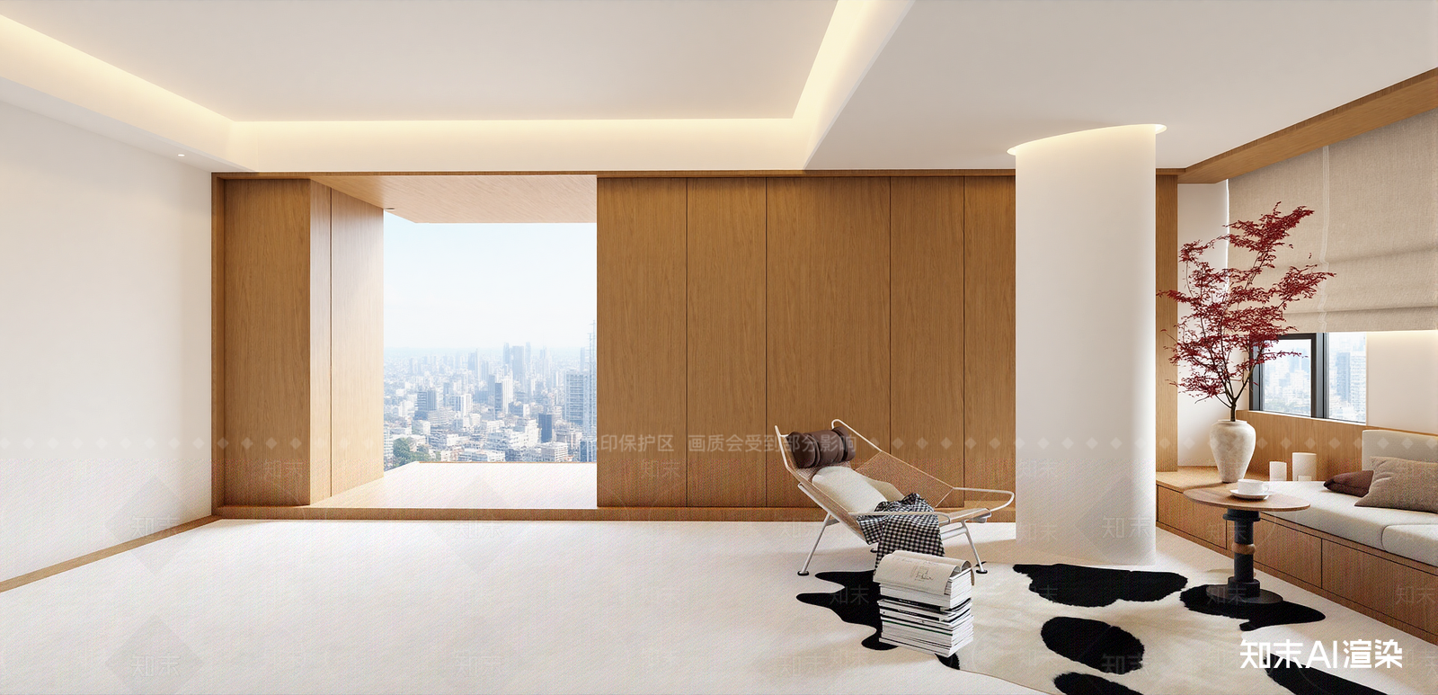现代休息区SU模型下载【ID:1215937737】