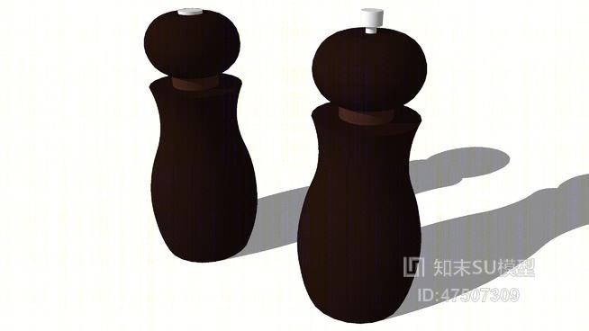 调味品组合SU模型下载【ID:918136231】