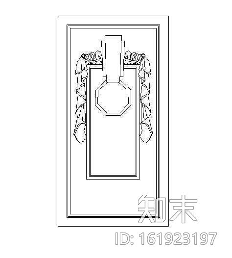 欧式雕花图块25cad施工图下载【ID:161923197】