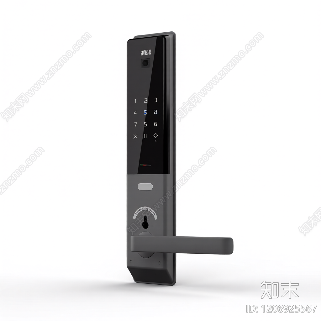 智能门锁3D模型下载【ID:1206925567】