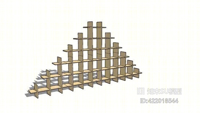 12架0612a001宽金字塔SU模型下载【ID:422018544】