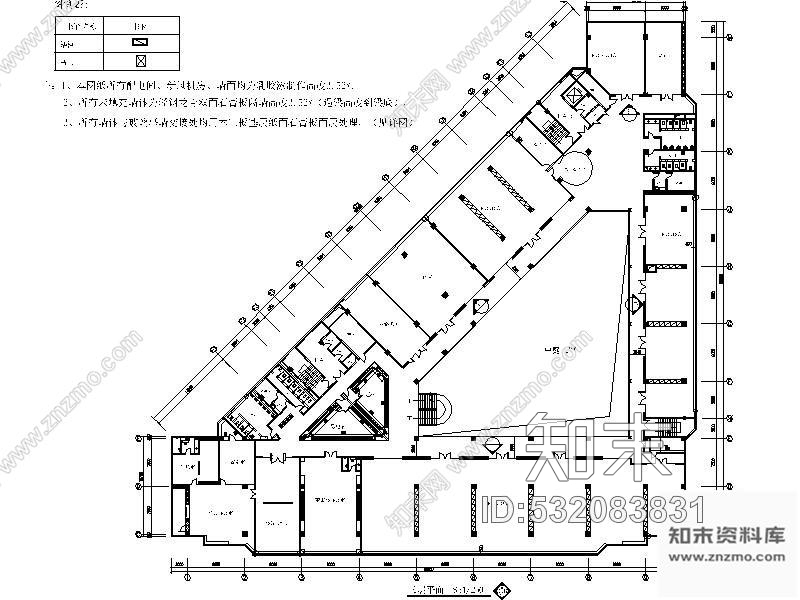 施工图南京某研发中心3F办公室竣工图装饰+水电cad施工图下载【ID:532083831】