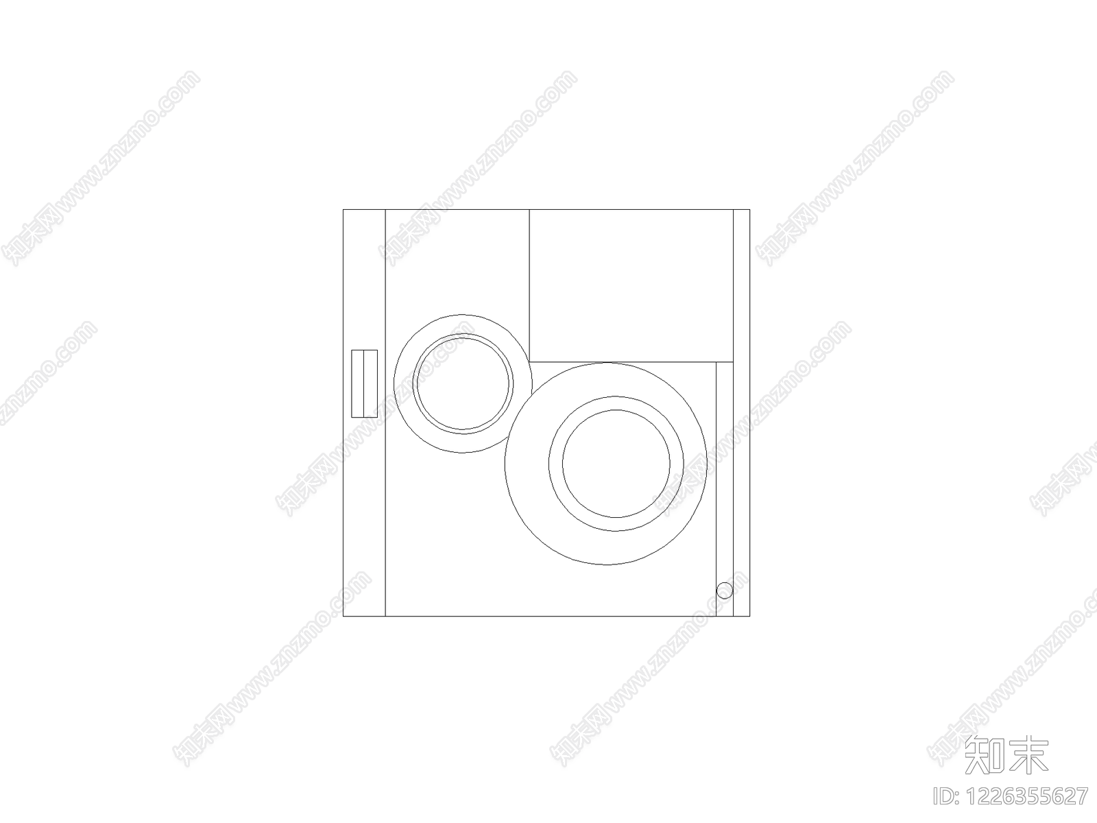 开关插座CAD图纸