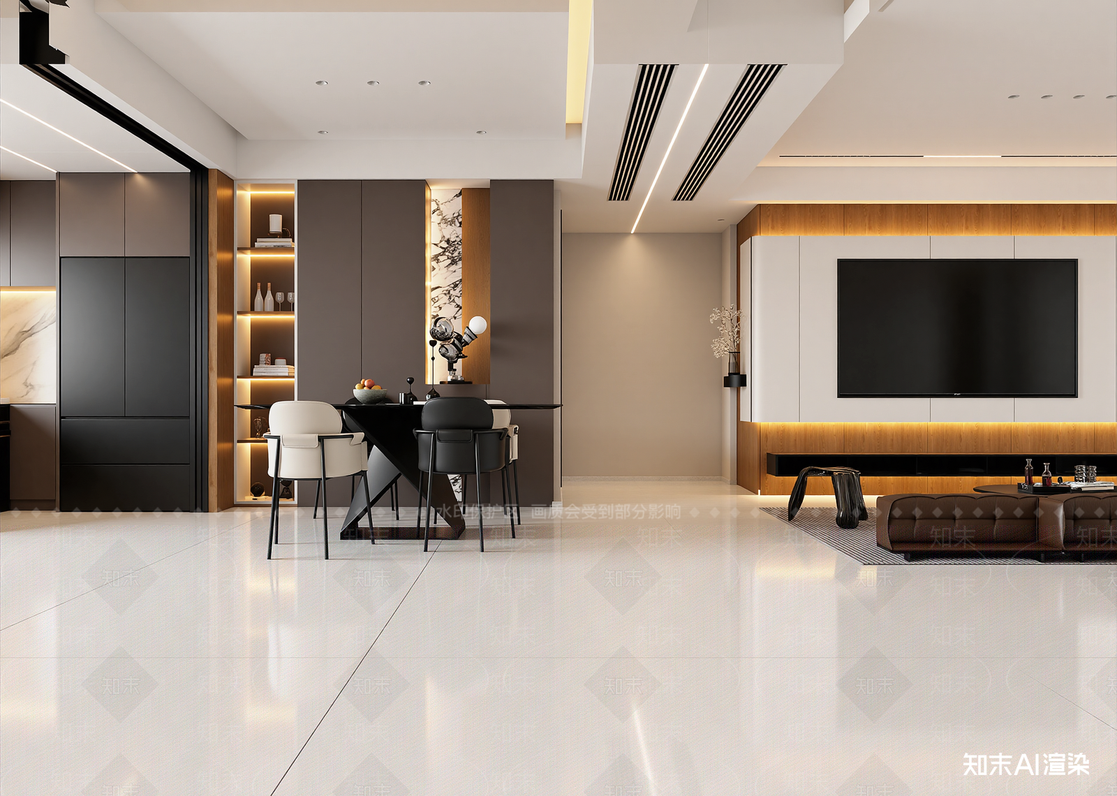 意式民宿大厅3D模型下载【ID:1215093180】