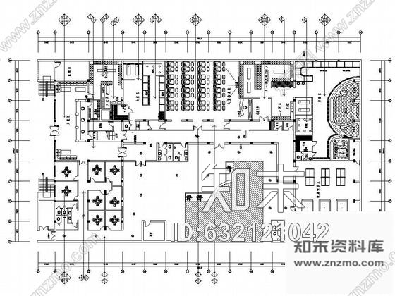 施工图福建某休闲娱乐会所装修图cad施工图下载【ID:632121042】