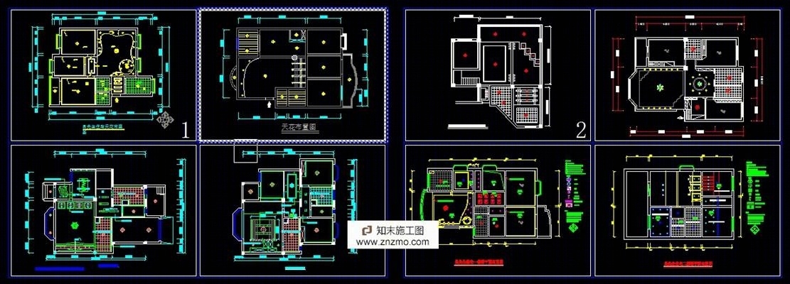 最全的吊顶组合施工图下载【ID:26905288】