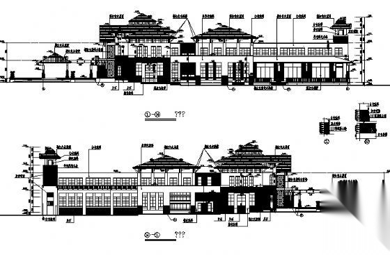 宝安高尔夫球会所建筑方案图施工图下载【ID:165159118】