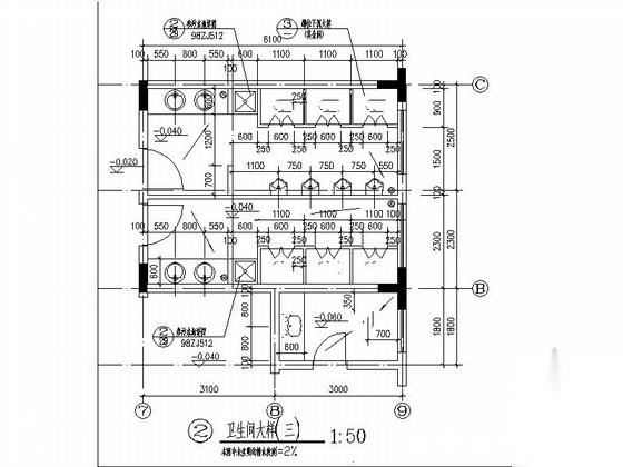 六班三层现代风格幼儿园建筑施工图cad施工图下载【ID:165608197】