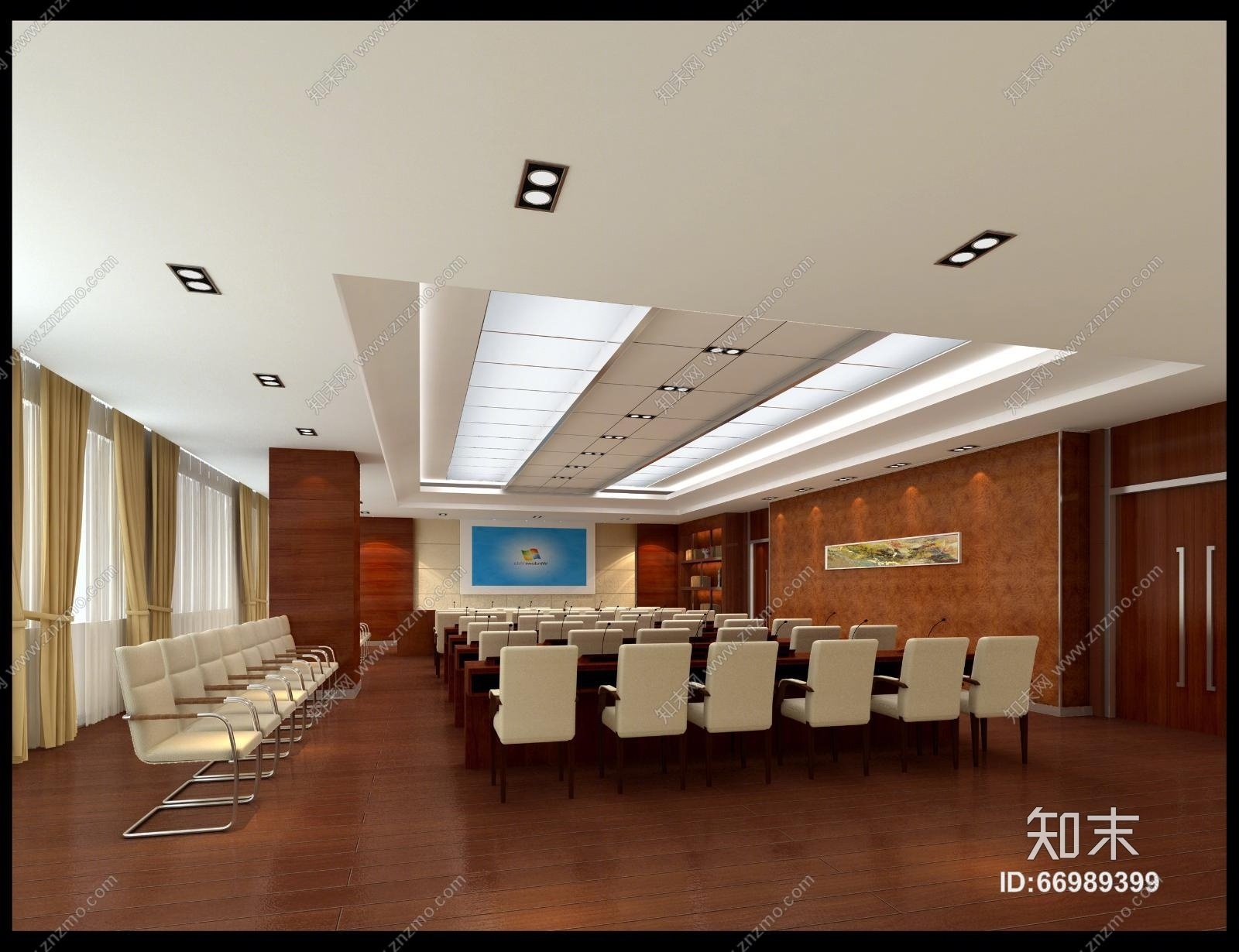 金螳螂--农业银行扬州市分行办公室设计CAD施工图+效果图(CAD施工图纸)cad施工图下载【ID:66989399】