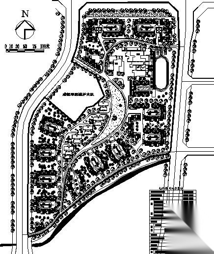 [新都]某家园小区A区修建性详细规划施工图下载【ID:167971171】